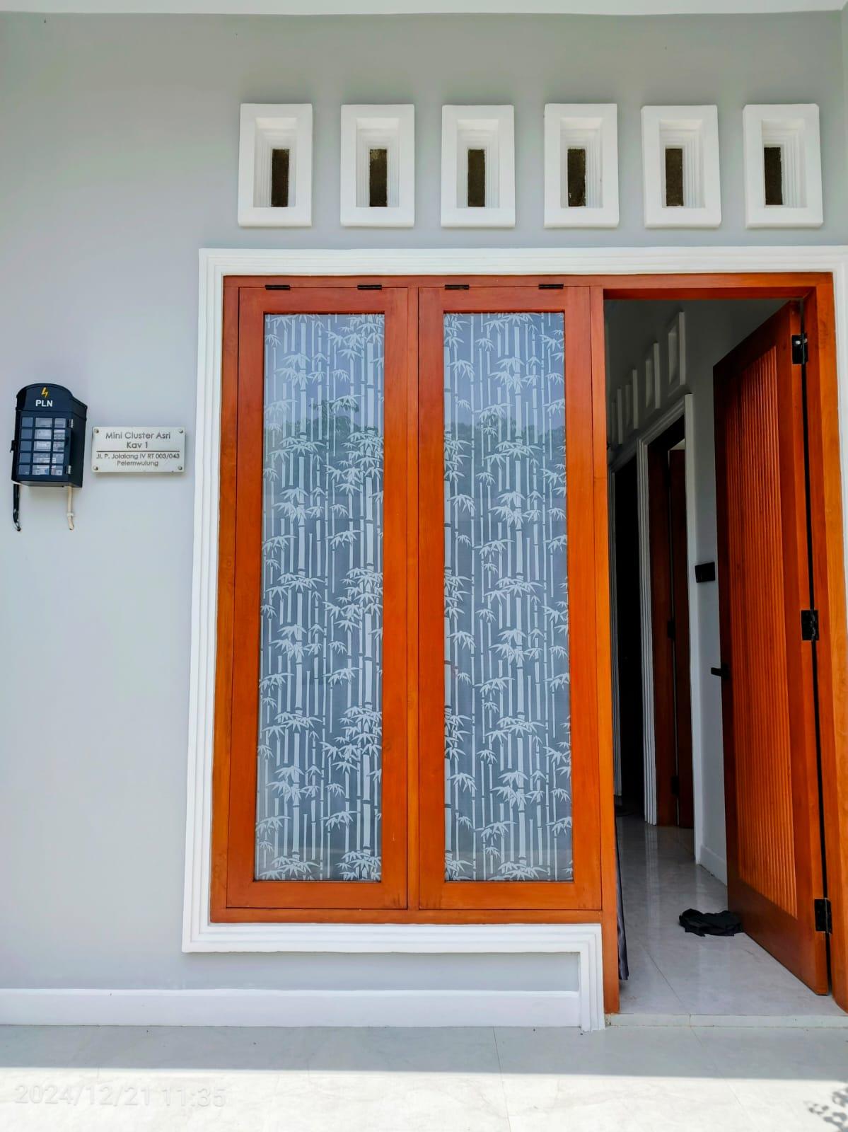 Sandblast Motif - Kaca Film Motif Artistik